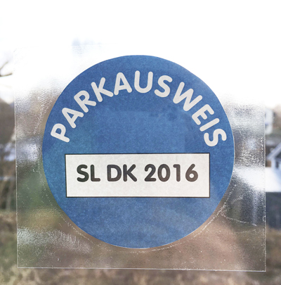 Anwohnerparkausweise zum Nachpersonalisieren