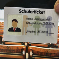 Printed Studen ID Cards